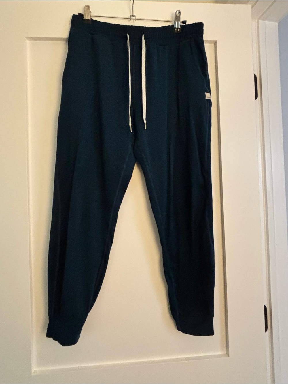 Vuori Deep Blue Drawstring Track Joggers